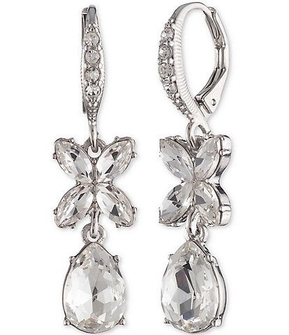Givenchy Crystal Drop Earrings