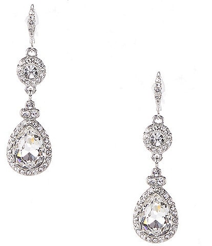 Givenchy Crystal Linear Earrings