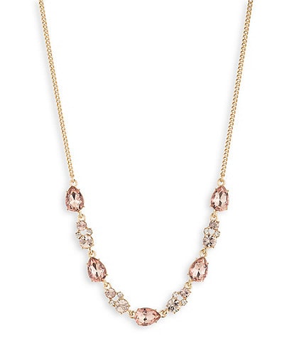 Givenchy Crystal Frontal Collar Necklace