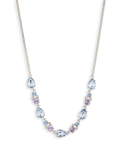 Givenchy Crystal Frontal Collar Necklace