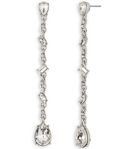 Givenchy Crystal Linear Earrings