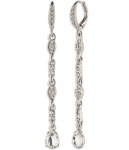 Givenchy Crystal Linear Earrings