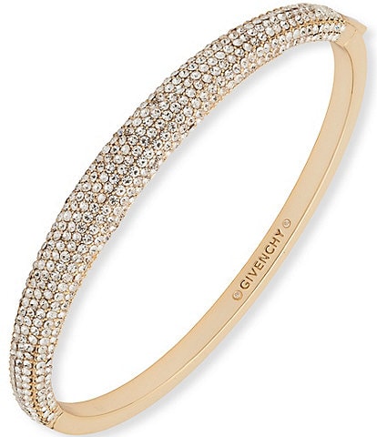 Givenchy Crystal Pave Bangle Bracelet