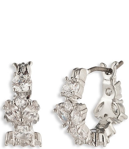 Givenchy CZ Huggie Hoop Earrings