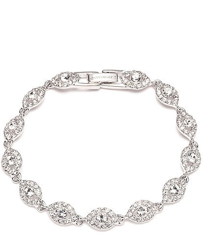 Givenchy Givenchy Gold Flex Crystal Line Bracelet