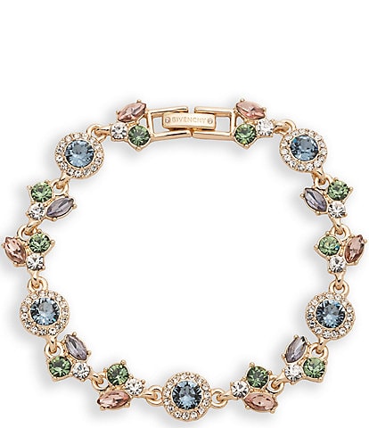 Givenchy Gold Tone Pear Flex Line Bracelet