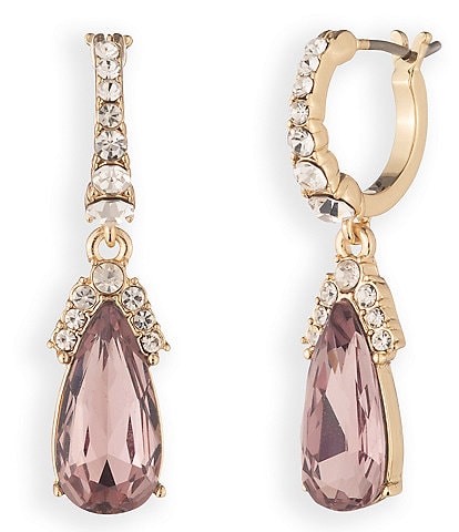 Givenchy Hoop Pear Drop Earrings