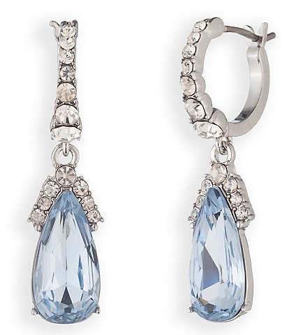Givenchy Hoop Pear Drop Earrings