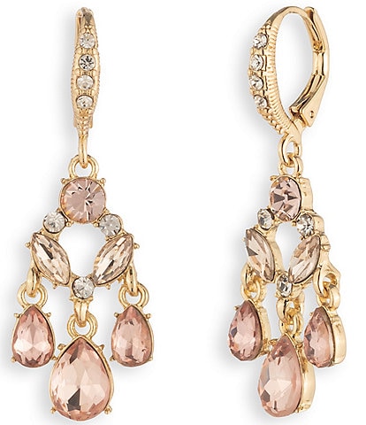 Givenchy Multi Stone Chandelier Earrings