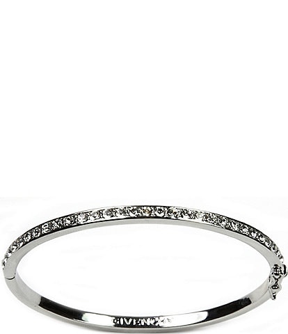 Givenchy Pave Crystal Bangle Bracelet