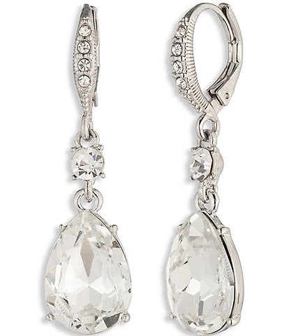 Givenchy Pear Double Drop Earrings