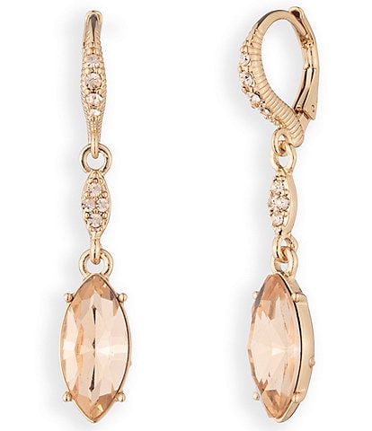 Givenchy Pear Double Drop Earrings