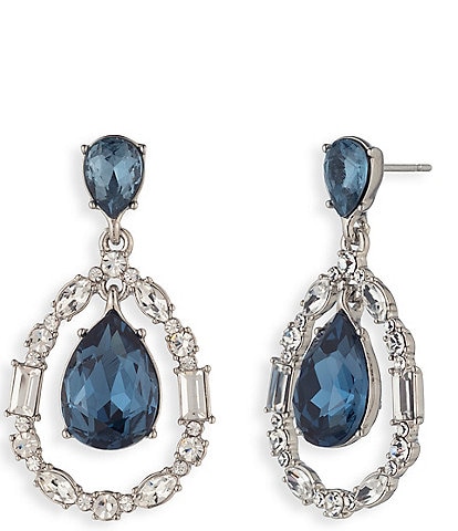 Givenchy Pear Stone Orbital Earrings