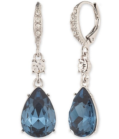 Givenchy Rose Pear Double Drop Earrings