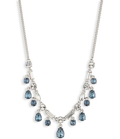 Givenchy Shaky Stone Frontal Collar Necklace