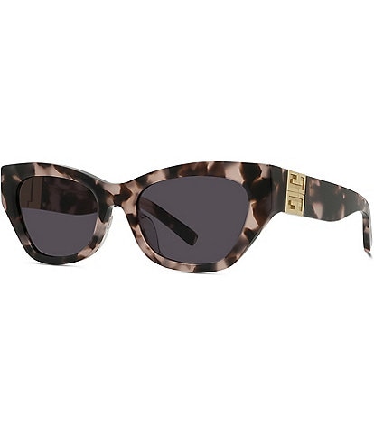 Givenchy Women's 4G Havana 55mm Cat Eye Sunglasses