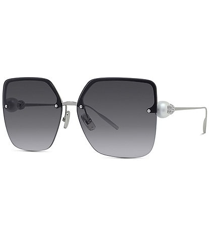 Givenchy Women's Pearl Metal 63mm Butterfly Sunglasses