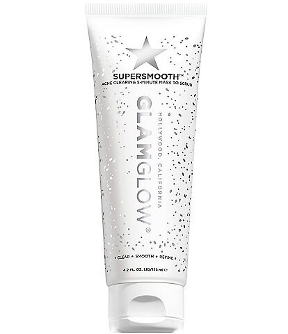 GlamGlow Supersmooth Acne Clearing 5-Minute Mask to Scrub