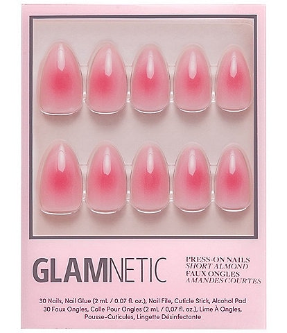 GLAMNETIC Blushing Aura Nail Set