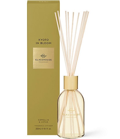 Glasshouse Fragrances Kyoto In Bloom Camellia & Lotus 8.4 fl. oz. Fragrance Diffuser