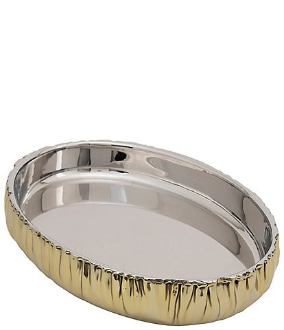 Godinger Cerro Double Wall Oval Serving Bowl, 16.5"