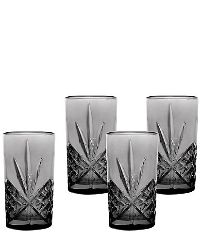 Godinger Dublin Midnight Highball, 12 oz., Set of 4