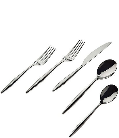 Godinger Milano 20-Piece Stainless Steel Flatware Set, Service for 4
