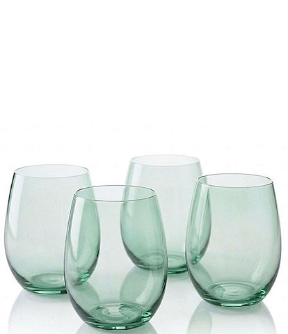 Godinger Stemless Wine Glass, Set of 4