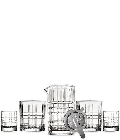Godinger Whiskey & Rye Bar Mixology 6-Piece Set