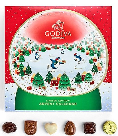 Godiva 2024 Holiday Classic Chocolate Advent Calendar