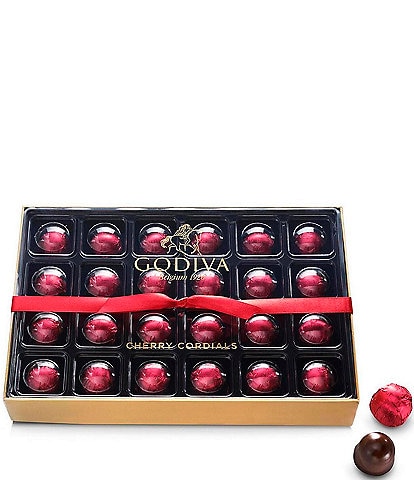 Godiva Cherry Cordial Gift Box, 24-piece