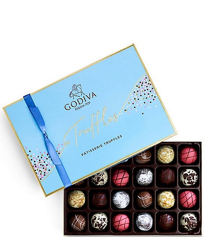 Godiva Patisserie Dessert Truffles Gift Box, 24-piece