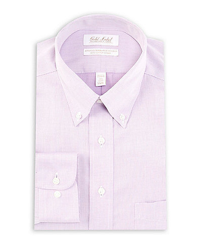 Gold Label Roundtree & Yorke Big & Tall Full-Fit Non-Iron Button-Down Collar Dress Shirt