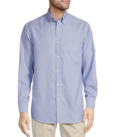 Gold Label Roundtree & Yorke Men's Short Sleeve Blue Shirt (Pick Size) **