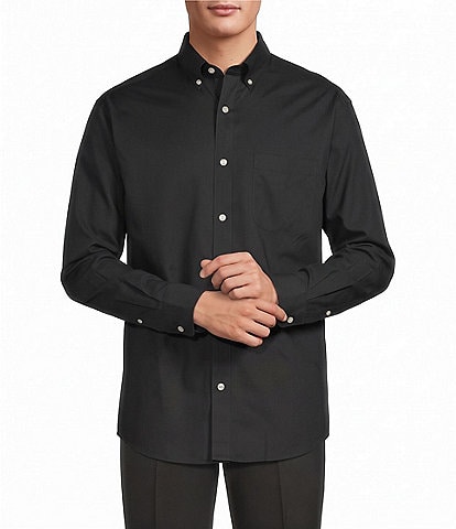 Gold Label Roundtree & Yorke Solid Twill Sport Shirt