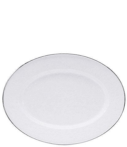 Golden Rabbit Solid Oval Platter