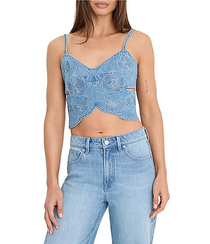 Good American Dolly Butterfly Top