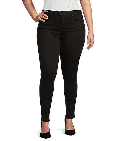 Good American Plus Good Legs Mid-Rise Skinny Jeans