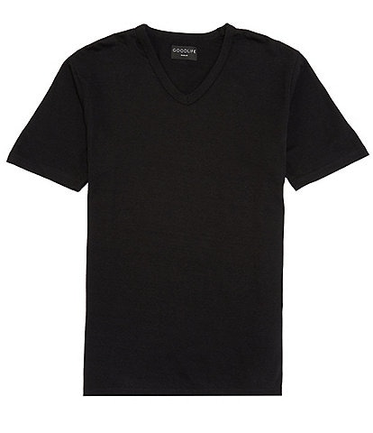 Goodlife Recycled Split Hem Short-Sleeve V-Neck T-Shirt