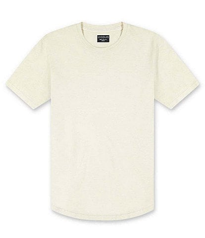 Goodlife Sun-Faded Slub Scallop Crew Short Sleeve T-Shirt