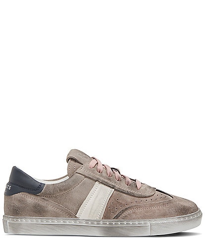 GREATS Charlie Distressed Suede Retro Sneakers