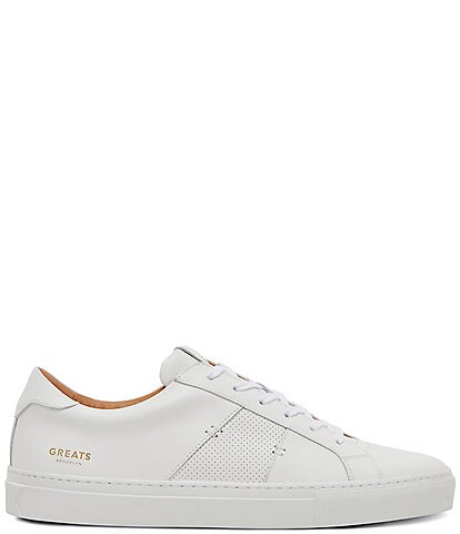 GREATS Men's Royale Perforated Leather 2.0 Sneakers