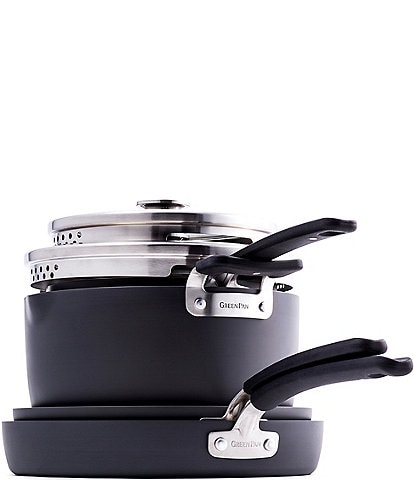 OXO Professional Ceramic Non-Stick 5-Piece Cookware Pots and Pans Set - On  Sale - Bed Bath & Beyond - 38001079