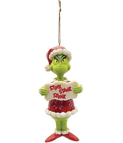 Grinch by Jim Shore Stink Stank Stunk Ornament