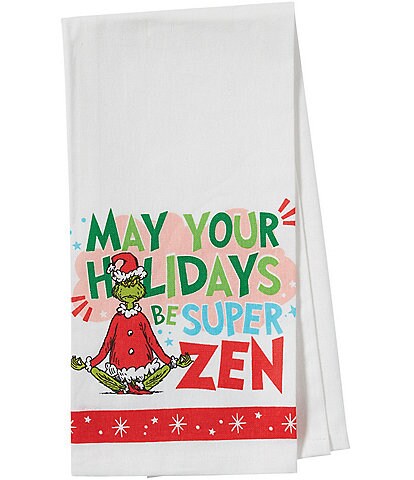 Grinch Holiday Super Zen Tea Towel
