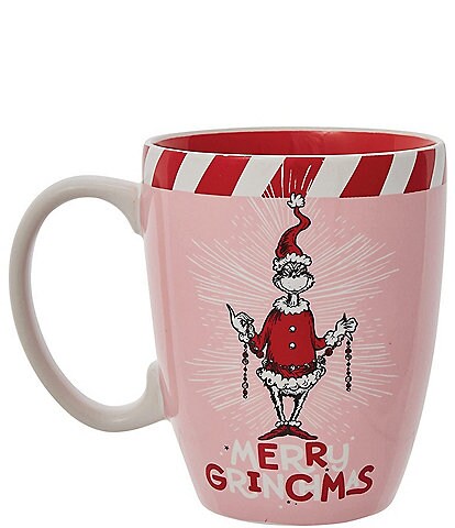 Grinch Merry Grinchmas Pink Mug