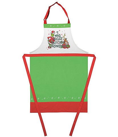 Grinch #double;Night Before Grinchmas#double; Apron