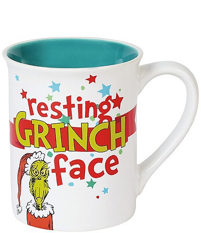 Grinch Resting Grinch Face Mug