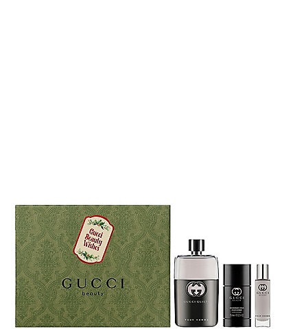 Gucci Men's 3-Pc. Guilty Pour Homme Eau de Toilette Festive Gift Set