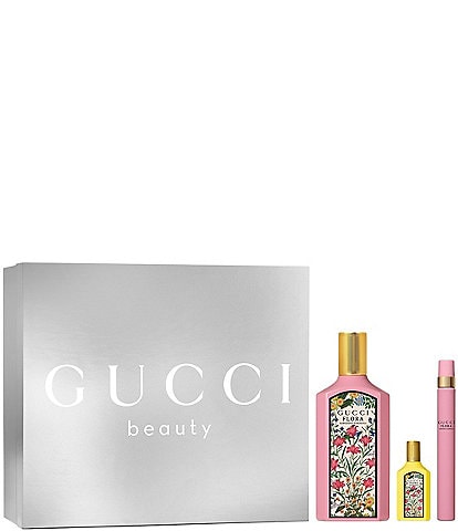 Gucci 3-Pc. Flora Gorgeous Eau de Parfum Holiday Gift Set